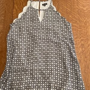 Black and white dress